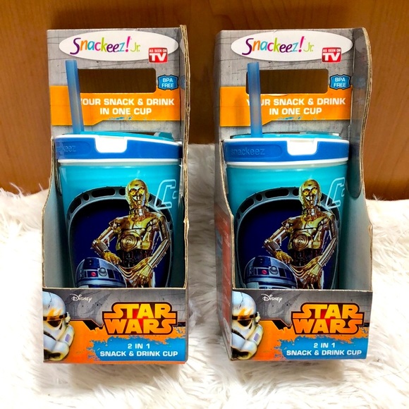 Bundle of 3 Snackeez ! Jr Star Wars Cups - Picture 3 of 3